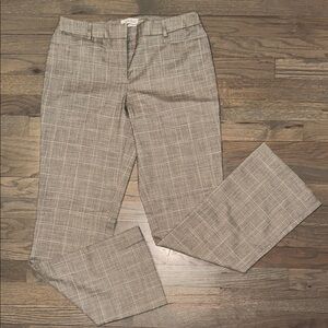 Calvin Klein Plaid Women's Pants - Gray